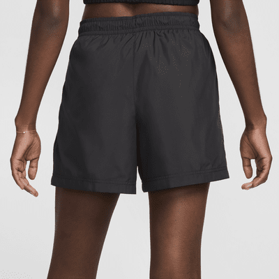 Shorts Nike Sportswear Classic Wovens med medelhög midja för kvinnor