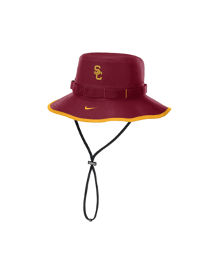 Мужские  USC Trojans On-Field Apex Boonie Nike Dri-FIT College Bucket Hat