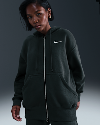 Женское худи Nike Sportswear Phoenix Fleece Oversized Full-Zip Hoodie