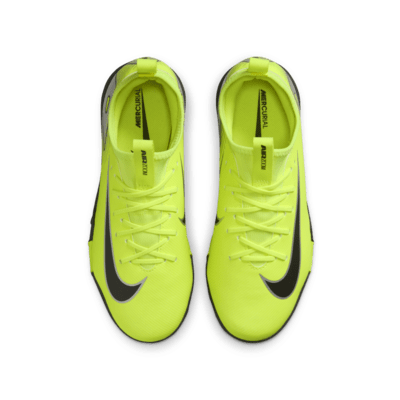 รองเท้าฟุตบอลไม่หุ้มข้อเด็กเล็ก/เด็กโต TF Nike Jr. Mercurial Vapor 16 Academy