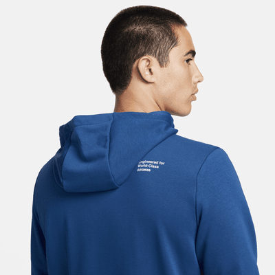 ナイキ Dri-FIT メンズ フリース フルジップ フィットネスパーカー
