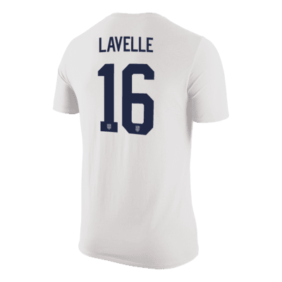 Playera de fútbol Nike para hombre Rose Lavelle USWNT