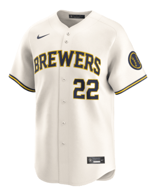 Мужские джерси Christian Yelich Milwaukee Brewers Nike Dri-FIT ADV MLB Limited Jersey