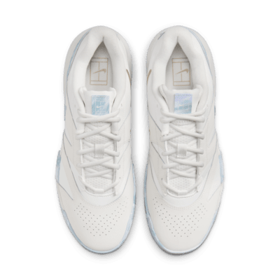 NikeCourt Lite 4 Premium 皮革男款硬地球場網球鞋