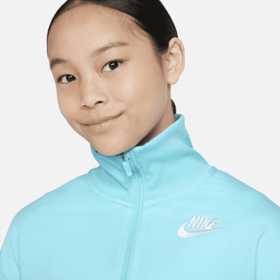 Conjunto de entrenamiento de cintura alta para niñas talla grande Nike Sportswear