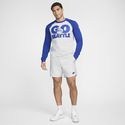 Sweat-shirt Nike Historic Raglan (NFL Seahawks) pour Homme