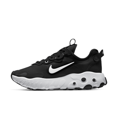 grey and black nike reacts