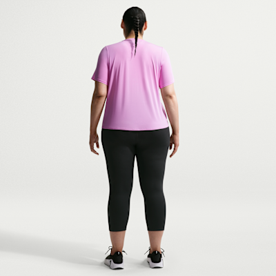 Nike One Women's High-Waisted Crop Leggings (Plus Size)