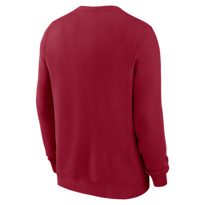 Sudadera de cuello redondo sin cierre universitaria Nike para hombre Alabama Arch