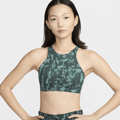 Nike One Strappy Back Women's Medium-Support Lightly Lined Printed Sports Bra