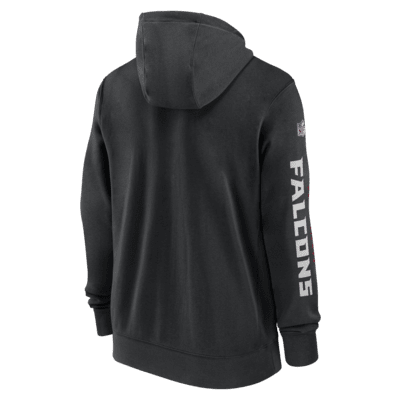 Atlanta Falcons Sideline Team Issue Club Men's Nike Full Zip Hoodie