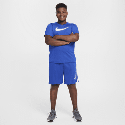 Nike Dri-FIT Multi+ Big Kids' (Boys') Graphic Training Shorts (Extended Size)