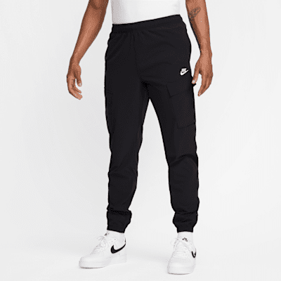 Calças cargo entrançadas Nike Sportswear Club para homem