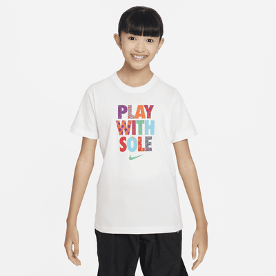 Playera para niños talla grande Nike Sportswear