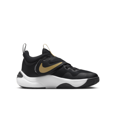 Calzado de básquetbol para niños talla grande Nike Team Hustle D 11