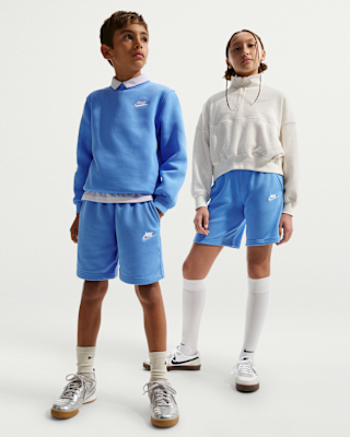Детские шорты Nike Sportswear Club Fleece Big Kids' French Terry Shorts
