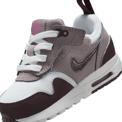 Air Max 1 EasyOn Schuh für Babys und Kleinkinder