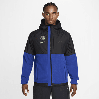 Veste d'hiver Nike Football FC Barcelona AWF 3e tenue pour homme