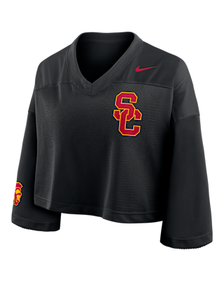 Женские джерси USC Jersey Nike Dri-FIT College Cropped Top