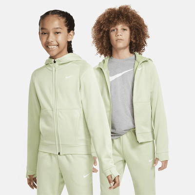 Nike Therma-FIT Big Kids' Full-Zip Hoodie