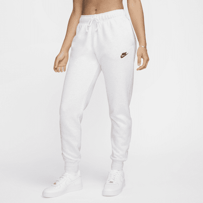 Joggers de tiro medio para mujer Nike Sportswear Club Fleece