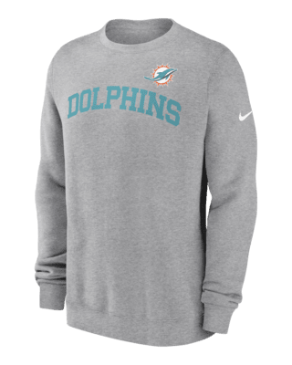 Miami Dolphins Club Men's Nike NFL Pullover Crew. Nike.com