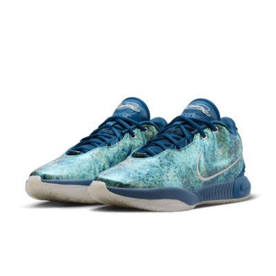 Tenis de básquetbol LeBron XXI "Abalone"