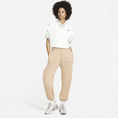 Pantalon de survêtement oversize à taille haute Nike Sportswear Phoenix Fleece pour Femme