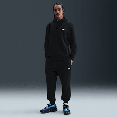 Felpa pullover in fleece con cappuccio Nike Club – Uomo