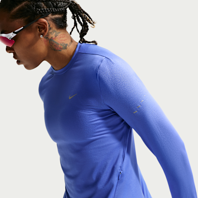 Nike Swift langermet Dri-FIT UV løpeoverdel til dame