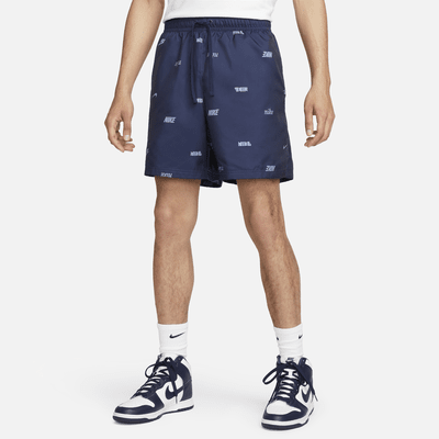 Nike Club Men's Woven Allover Print Flow Shorts