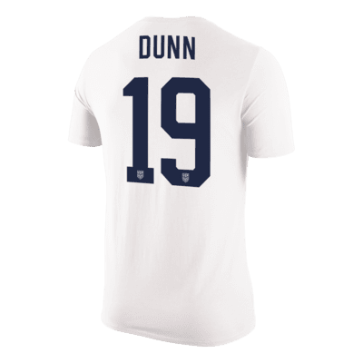 Playera de fútbol Nike para hombre Crystal Dunn USWNT