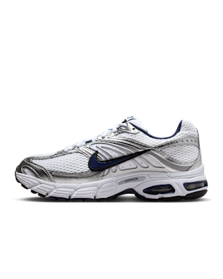 Nike Air Max sneaker Wit/Metallic Silver/Zwart/Midnight Navy