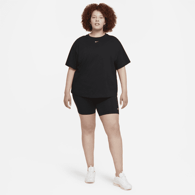 Haut à manches courtes oversize Nike Sportswear Essential pour Femme (grande taille)