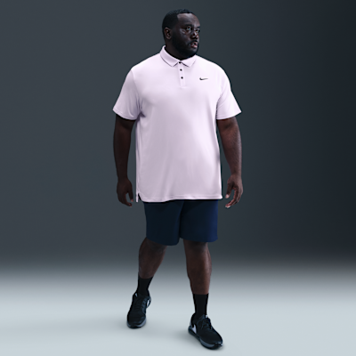 Nike Tour Dri-FIT Tek Renkli Erkek Golf Polo Üstü