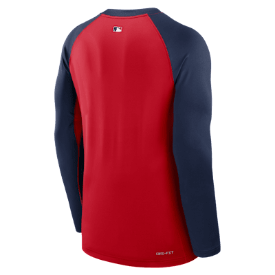 Boston Red Sox Authentic Collection Game Time Men's Nike Dri-FIT MLB Pullover Crew