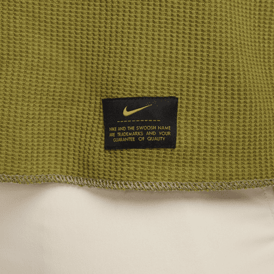 Nike Life schweres Langarm-Oberteil mit Waffelstrick für Herren