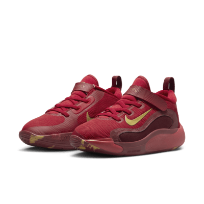 Tenis de básquetbol para niños de preescolar Nike IsoFly