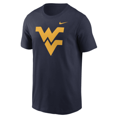 Playera universitaria Nike para hombre West Virginia Mountaineers Primetime Evergreen Logo