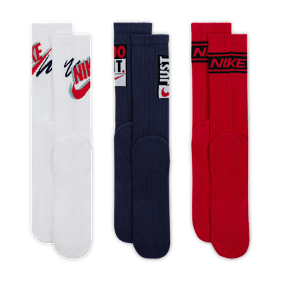 Nike Everyday Plus Crew Socks (3 Pairs)