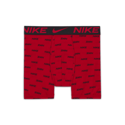 Ropa interior para niños talla grande (paquete de 3) Nike Dri-FIT Printed Essentials