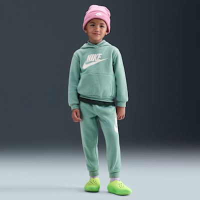 Conjunto de sudadera con gorro para niños talla chica Nike Sportswear Club Fleece