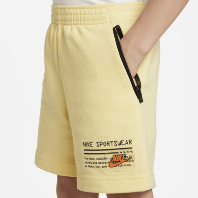 Nike Sportswear Paint Your Future Little Kids' French Terry Shorts