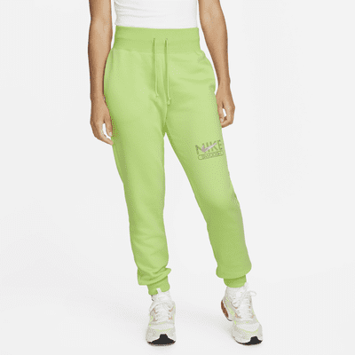 neon nike sweatpants