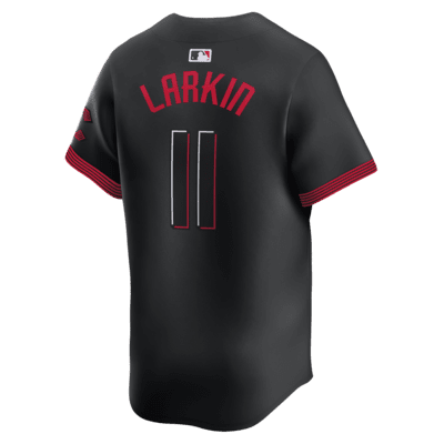 Jersey Nike Dri-FIT ADV de la MLB Limited para hombre Barry Larkin Cincinnati Reds City Connect