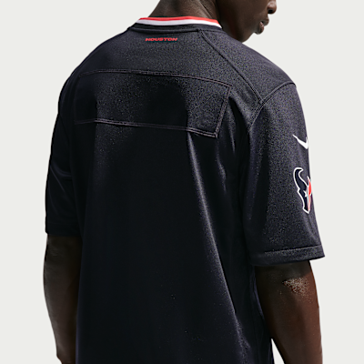 Jersey de juego Nike para hombre Houston Texans