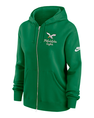 Женское худи Philadelphia Eagles Phoenix Rewind Nike NFL Full-Zip Hoodie