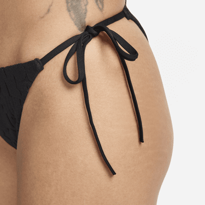 Parte de abajo de bikini con cordones para mujer Nike Swim Retro Flow