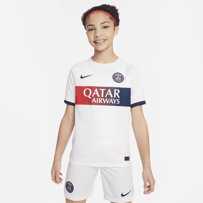 Shorts de fútbol Nike Dri-FIT del Paris Saint-Germain local/visitante 2023/24 Stadium para niños talla grande