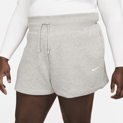 Shorts de cintura alta con ajuste holgado para mujer (talla grande) Nike Sportswear Phoenix